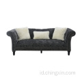 Sofa Beludru Set 3 tempat duduk sofa ruang tamu